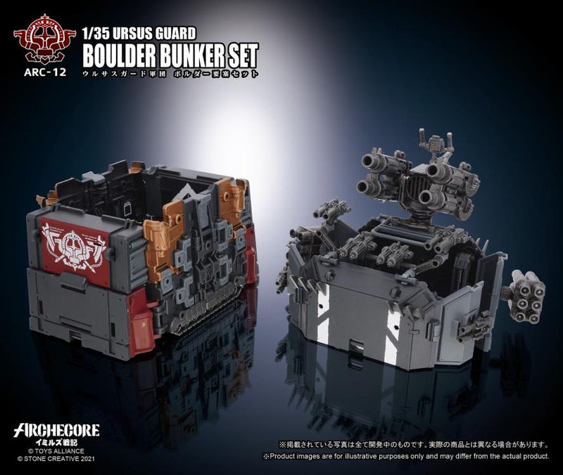 Load image into Gallery viewer, Toys Alliance - Archecore: ARC-12 Ursus Guard Boulder Bunker Set
