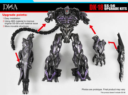 DNA Design - DK-18 Studio Series 56 Leader Shockwave Upgrade Kit