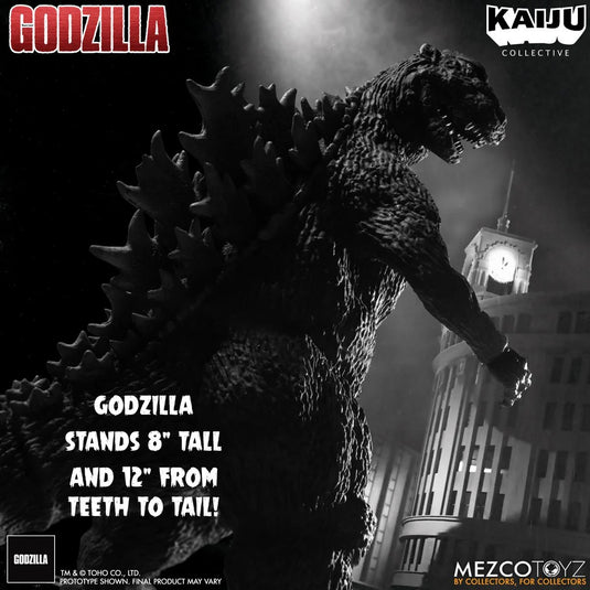 Kaiju Collective - Godzilla (1954): Godzilla (Black and White Edition)