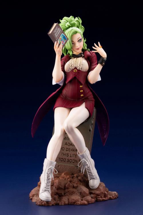 Kotobukiya - Beetlejuice Bishoujo Statue: Limited Edition Beetlejuice (Red Tuxedo Version)