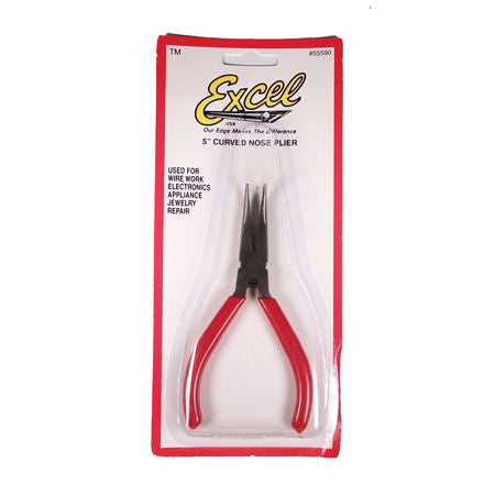 Excel - 5" Curved Nose Pliers