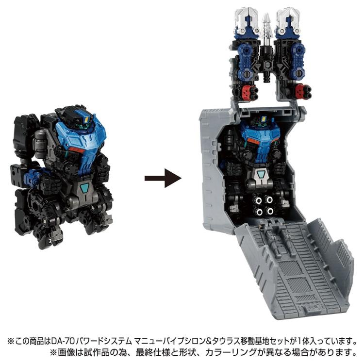 Load image into Gallery viewer, Diaclone Reboot - DA-70 Powered System Maneuver Epsilon &amp; Taurus Mobile Base Exclusive Set
