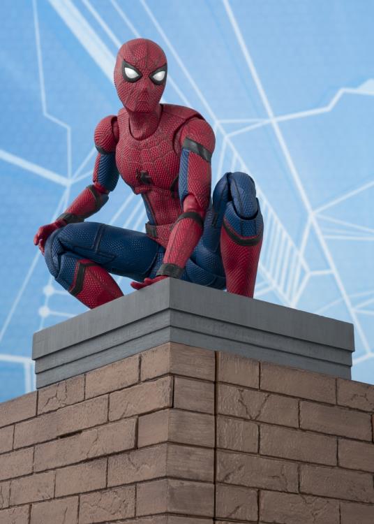 Load image into Gallery viewer, Bandai - S.H.Figuarts - Spider-Man Homecoming - Spider-Man Homecoming and Tamashii Option Act Wall
