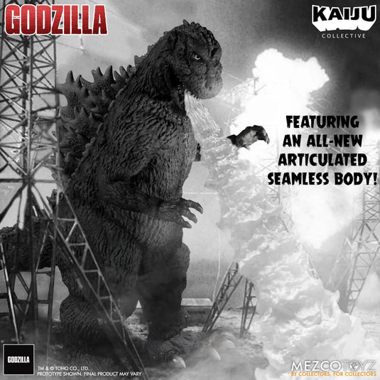 Kaiju Collective - Godzilla (1954): Godzilla (Black and White Edition)