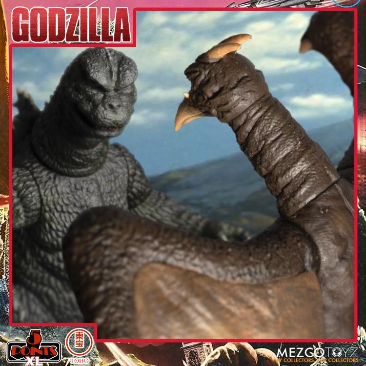 Load image into Gallery viewer, Mezco Toyz - Godzilla: Destroy All Monsters [1968] XL Round-1 5 Points Deluxe Box Set
