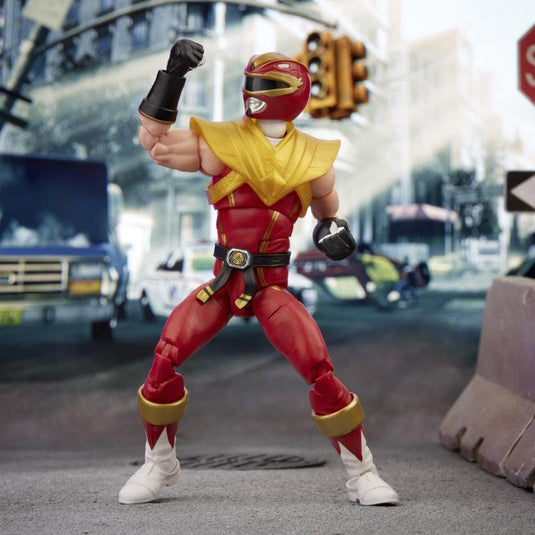 Power Rangers Lightning Collection X Street Fighter: Soaring Falcon Ken