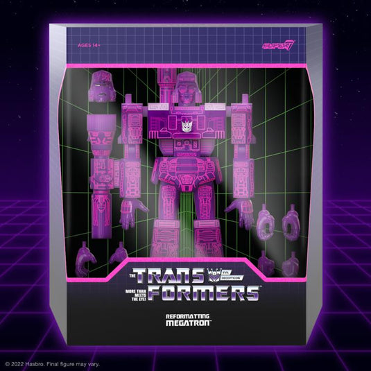 Super 7 - Transformers Ultimates - Reformatting Megatron