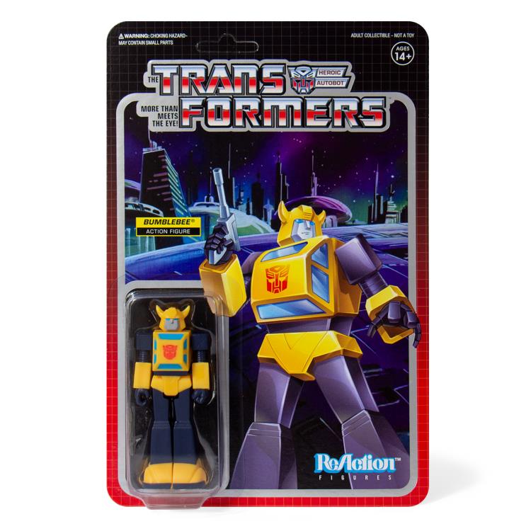 Load image into Gallery viewer, Transformers X Super 7 - Transformers ReAction: Bumblebee
