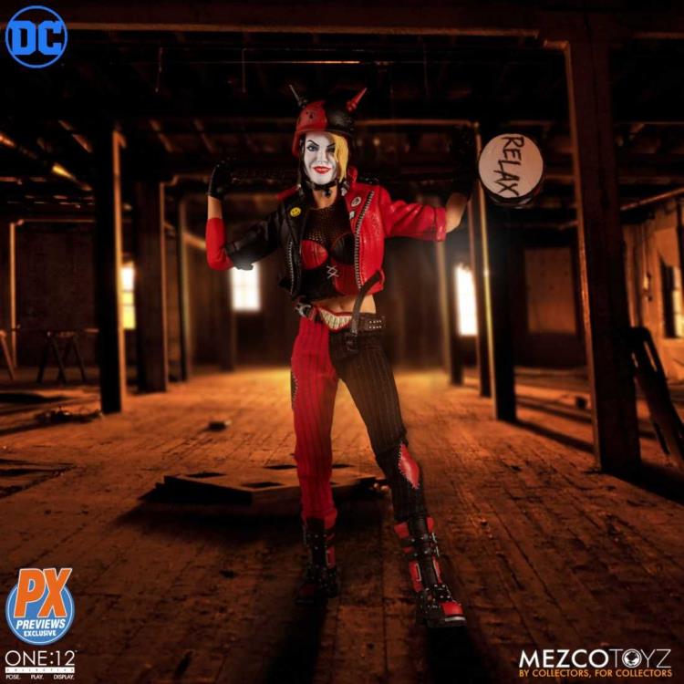 Load image into Gallery viewer, Mezco Toyz - One:12 DC Comics Harley Quinn [Playing For Keeps] (PX Previews Exclusive)

