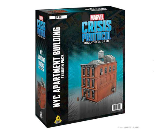 Atomic Mass Games - Marvel Crisis Protocol: NYC Apartment Building Terrain Pack