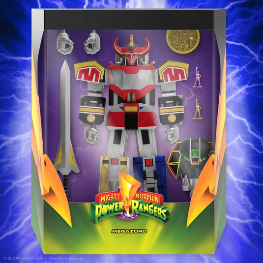 Super 7 - Mighty Morphin Power Rangers Ultimates Wave 3 - Dino Megazord