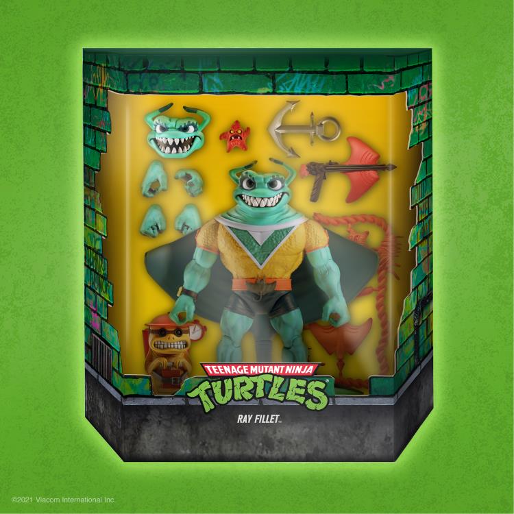 Load image into Gallery viewer, Super 7 - Teenage Mutant Ninja Turtles Ultimates: Ray Fillet
