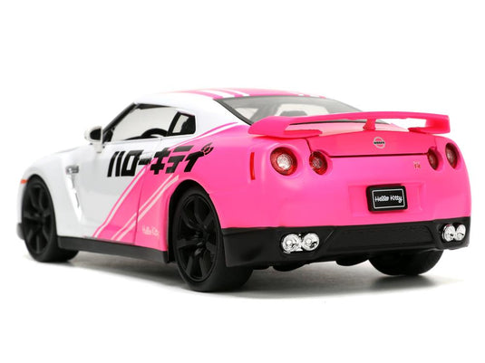 Jada Toys - Hello Kitty and Friends Tokyo Speed: Die-Cast Hello Kitty and 2009 Nissan GTR 1/24 Scale