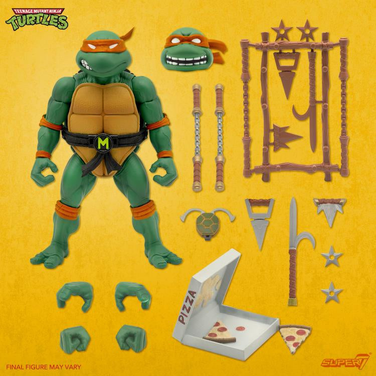 Load image into Gallery viewer, Super 7 - Teenage Mutant Ninja Turtles Ultimates: Michelangelo
