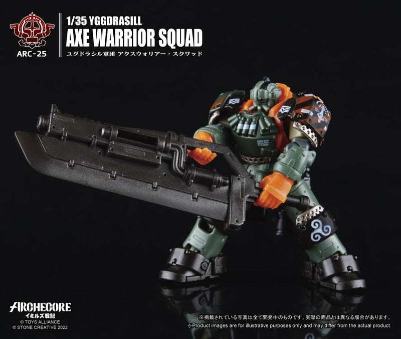 Load image into Gallery viewer, Toys Alliance - Archecore: ARC-25 Yggdrasill Axe Warrior Squad
