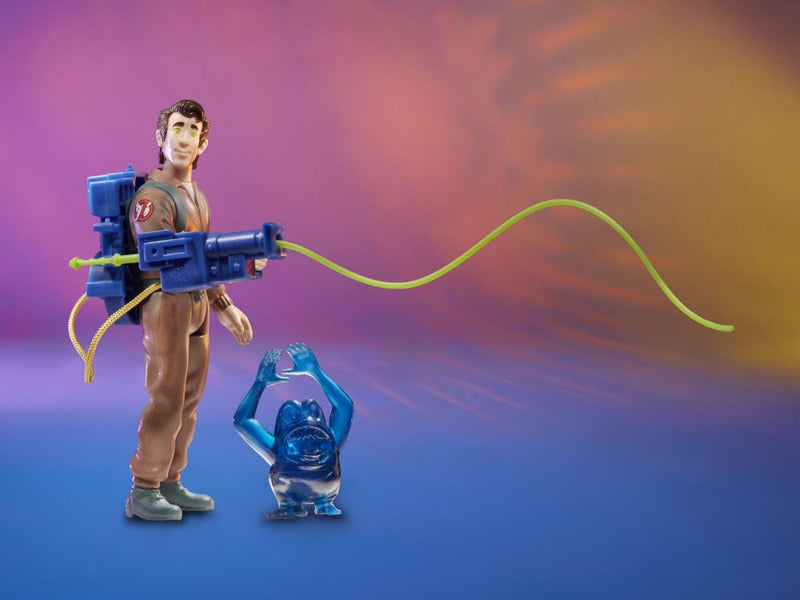 Load image into Gallery viewer, Hasbro - Kenner Classics - The Real Ghostbusters: Retro Peter Venkman and Grabber Ghost
