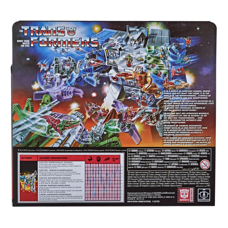 Load image into Gallery viewer, Transformers Generations - Retro Deluxe Headmaster: Brainstorm
