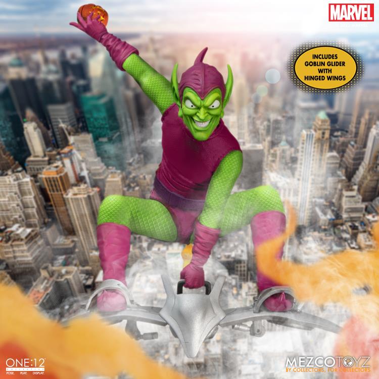 Load image into Gallery viewer, Mezco Toyz - One:12 Green Goblin Deluxe Edition
