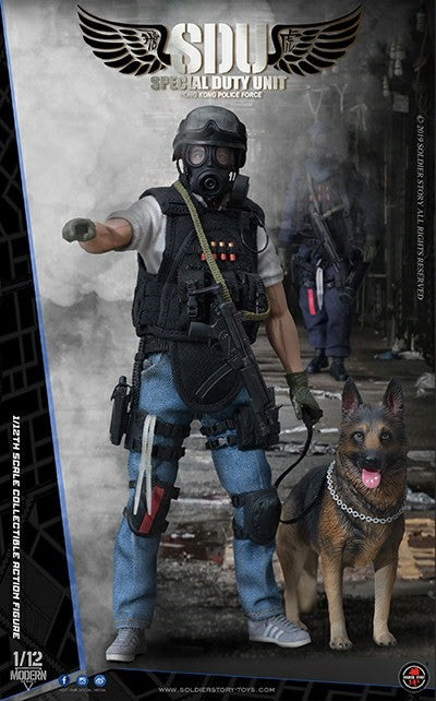 Load image into Gallery viewer, Soldier Story - 1/12 Scale HK SDU Canine Handler
