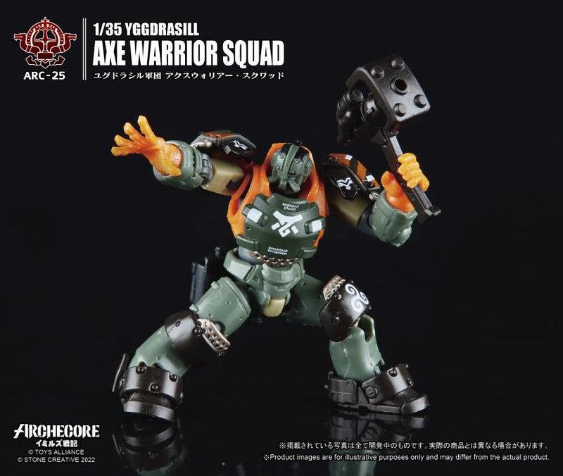 Load image into Gallery viewer, Toys Alliance - Archecore: ARC-25 Yggdrasill Axe Warrior Squad
