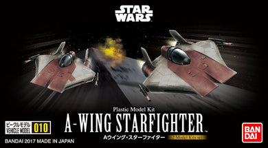 Bandai - Star Wars Vehicle Model - 010 A-Wing Starfighter (1/144 Scale)