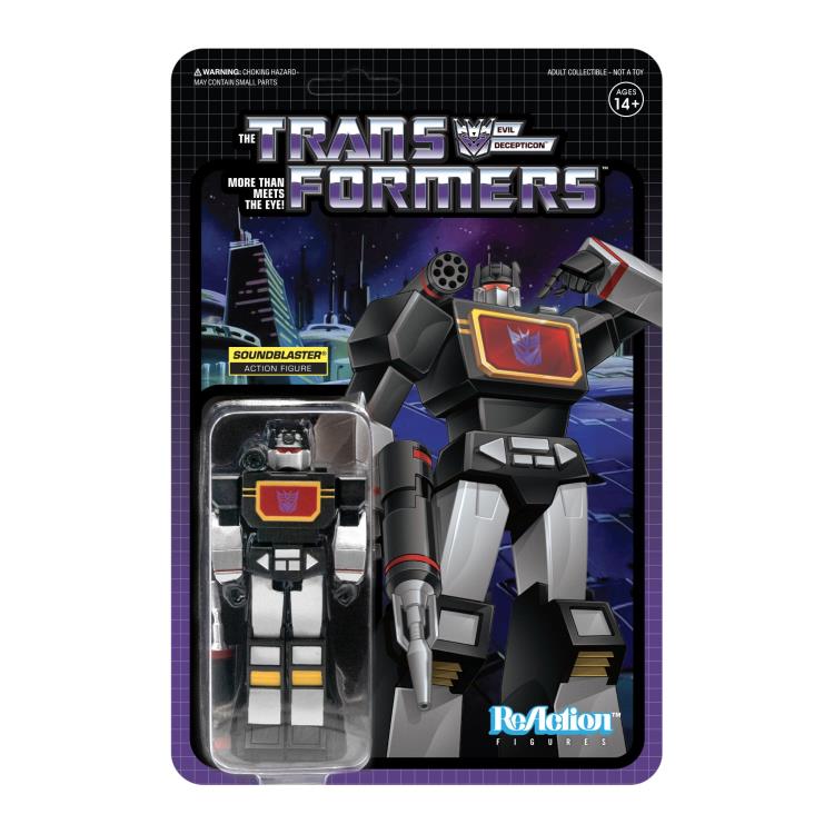 Load image into Gallery viewer, Transformers X Super 7 - Transformers ReAction: Soundblaster
