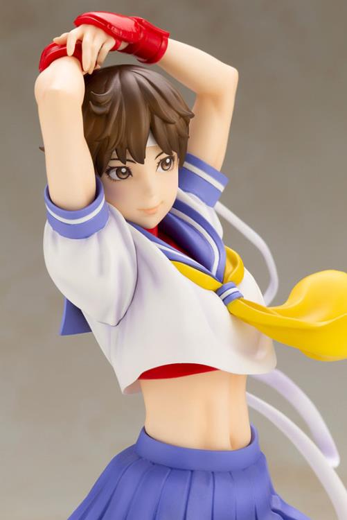 Load image into Gallery viewer, Kotobukiya - Street Fighter Bishoujo Statue: Round 2 Sakura
