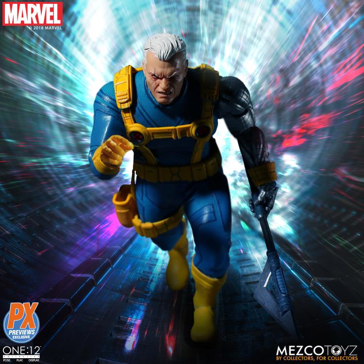 Load image into Gallery viewer, Mezco Toyz - One:12 X-Men Cable (PX Previews Exclusive)
