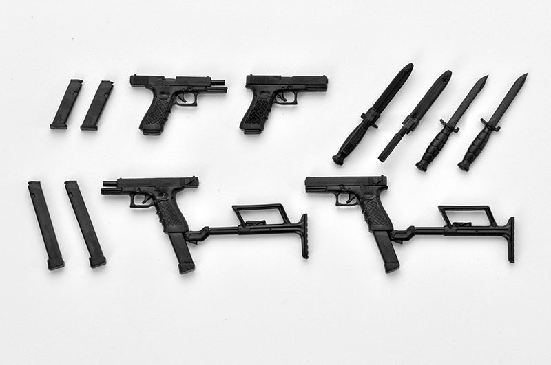 Load image into Gallery viewer, Little Armory LA028 Glock 17.18C Type - 1/12 Scale Plastic Model Kit
