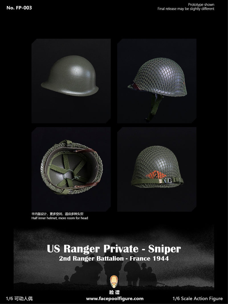 Load image into Gallery viewer, Facepoolfigure - 1944 WWII US Ranger Private Sniper Ordinary Version
