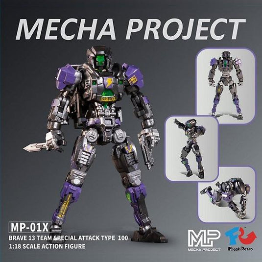 Fresh Retro: Mecha Project - MP-01X Brave 13