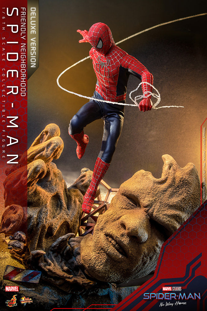 Load image into Gallery viewer, Hot Toys - Spider-Man No Way Home: Friendly Neighbourhood Spider-Man (Deluxe)
