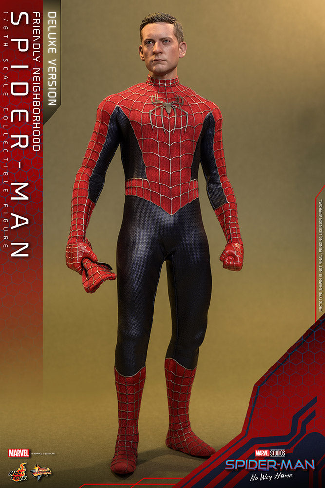 Hot Toys Spider Man No Way Home Friendly Neighbourhood Spider Man Deluxe