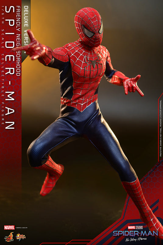 Hot Toys - Spider-Man No Way Home: Friendly Neighbourhood Spider-Man (Deluxe)