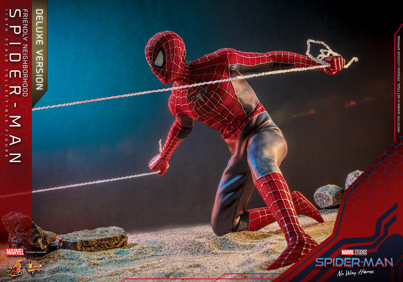 Load image into Gallery viewer, Hot Toys - Spider-Man No Way Home: Friendly Neighbourhood Spider-Man (Deluxe)
