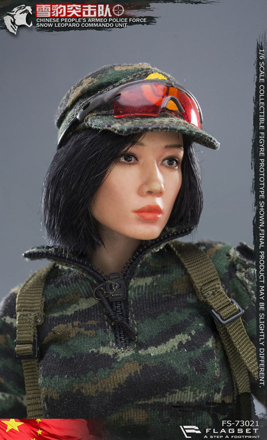 Flagset - Chinese Snow Leopard Commando Unit - Female Sniper