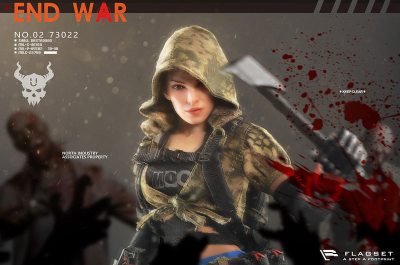 Load image into Gallery viewer, Flagset - Doomsday War Series: End War Death Squad &quot;U&quot; Umir and Dog Suit
