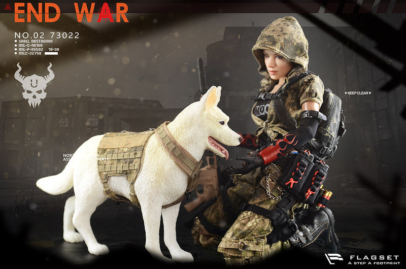 Load image into Gallery viewer, Flagset - Doomsday War Series: End War Death Squad &quot;U&quot; Umir and Dog Suit
