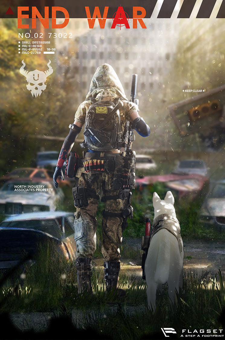 Load image into Gallery viewer, Flagset - Doomsday War Series: End War Death Squad &quot;U&quot; Umir and Dog Suit
