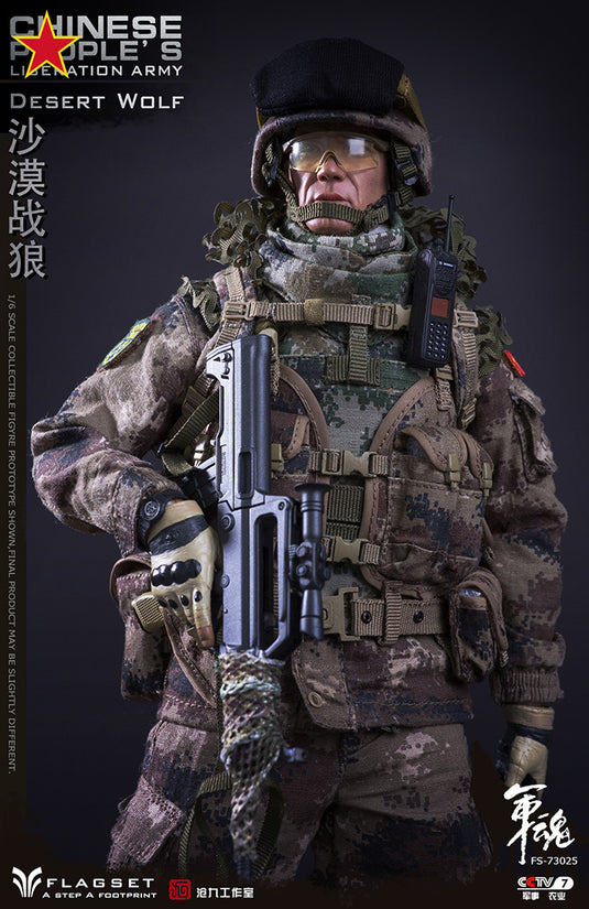 Flagset - Chinese People's Liberation Army Desert Wolf