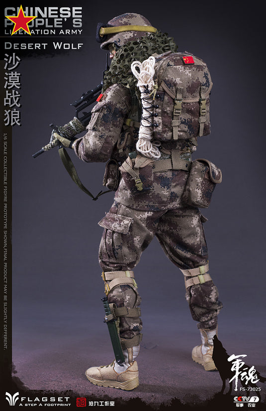 Flagset - Chinese People's Liberation Army Desert Wolf