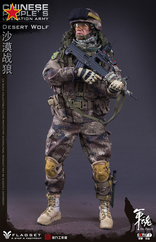 Flagset - Chinese People's Liberation Army Desert Wolf