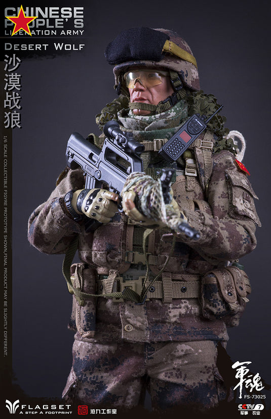 Flagset - Chinese People's Liberation Army Desert Wolf