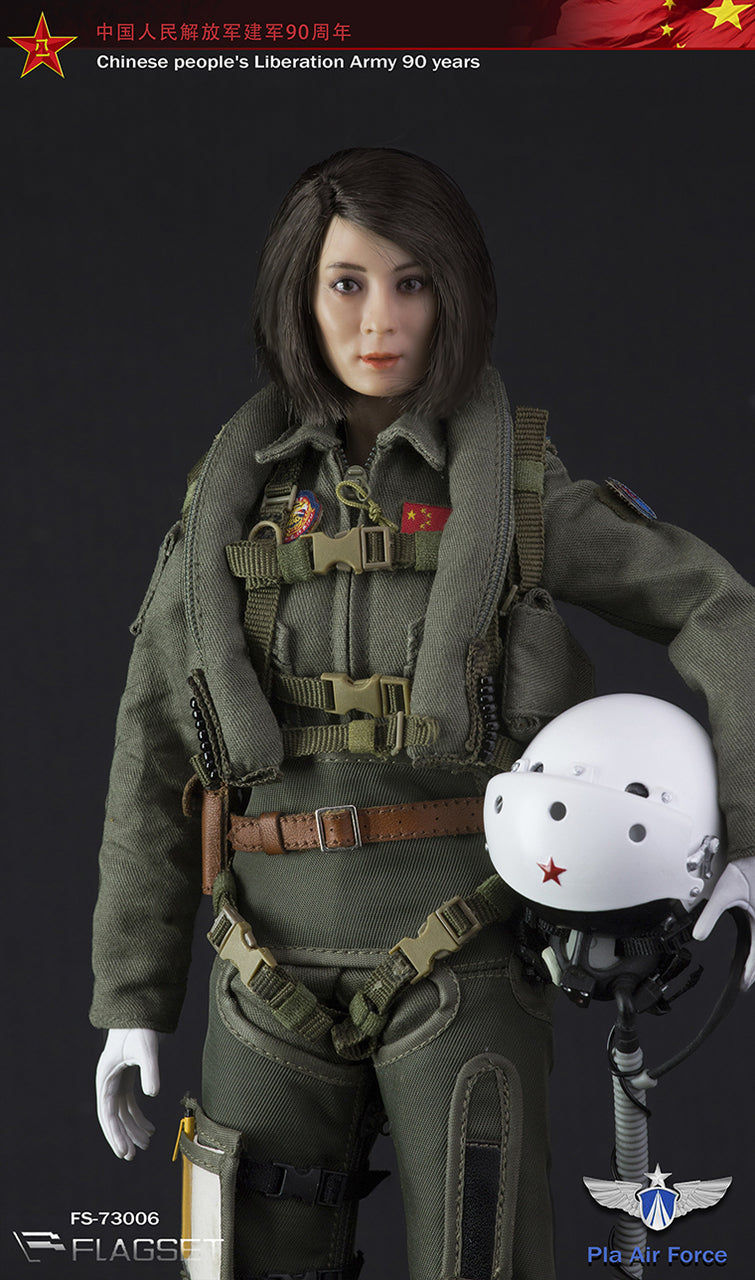 Load image into Gallery viewer, Flagset - Chinese PLA AirForce Female Aviator
