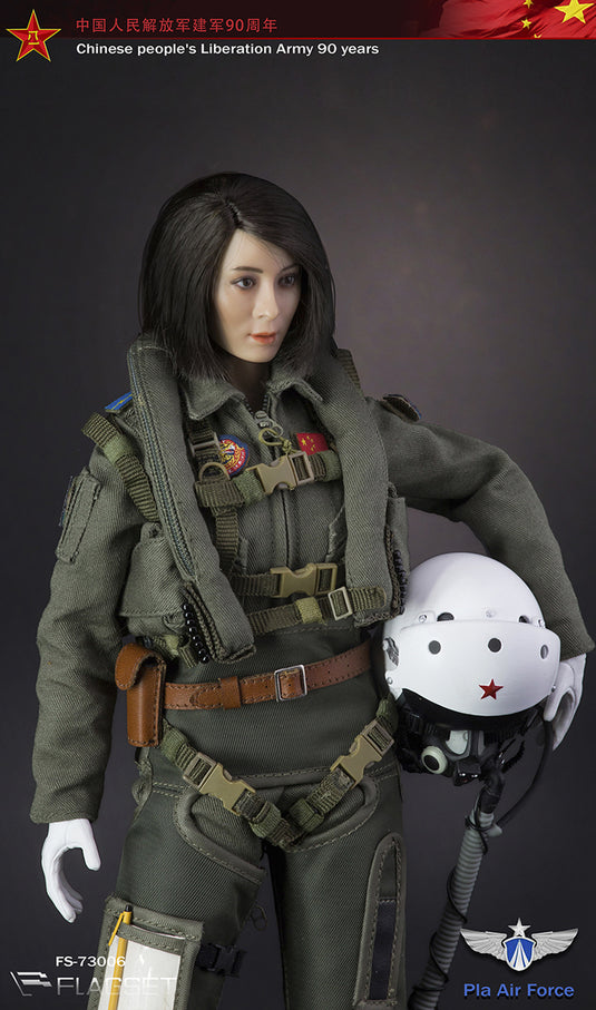 Flagset - Chinese PLA AirForce Female Aviator