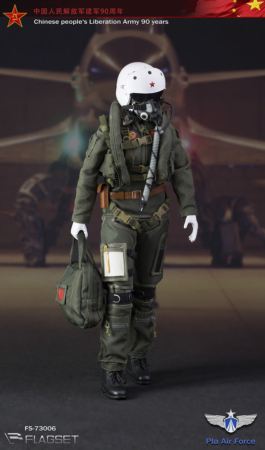 Flagset - Chinese PLA AirForce Female Aviator