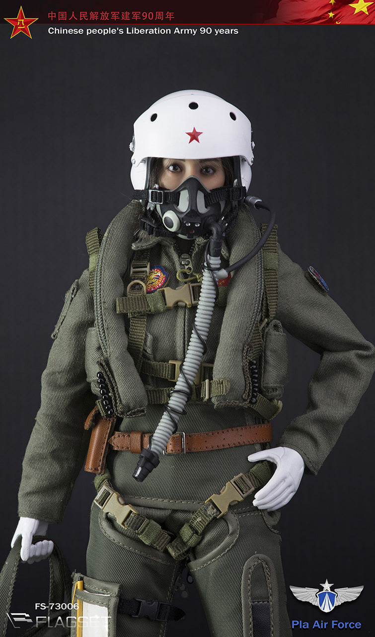 Load image into Gallery viewer, Flagset - Chinese PLA AirForce Female Aviator
