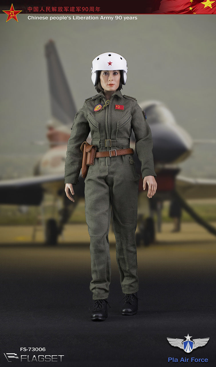 Load image into Gallery viewer, Flagset - Chinese PLA AirForce Female Aviator
