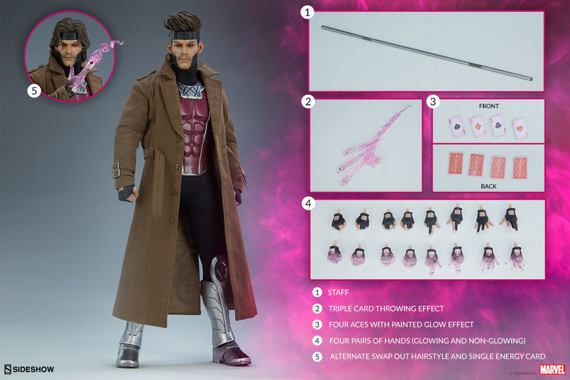 Load image into Gallery viewer, Sideshow - Marvel Gambit Deluxe
