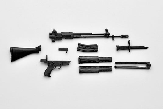 Little Armory LA020 Type 89 Mini Gun - 1/12 Scale Plastic Model Kit
